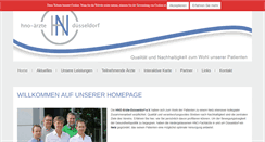 Desktop Screenshot of hno-aerzte-duesseldorf.de